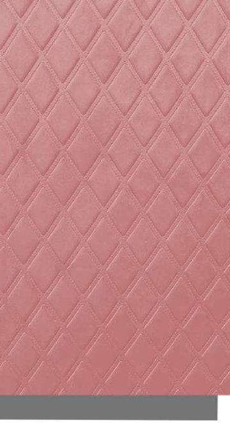 Meridian Velvet Verve Elle DM12 in Dusty Rose, diamond quilted relief
