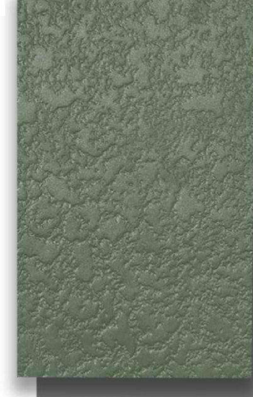 Meridian Velvet Verve Lava 7 in Olive, rough lava-rock texture