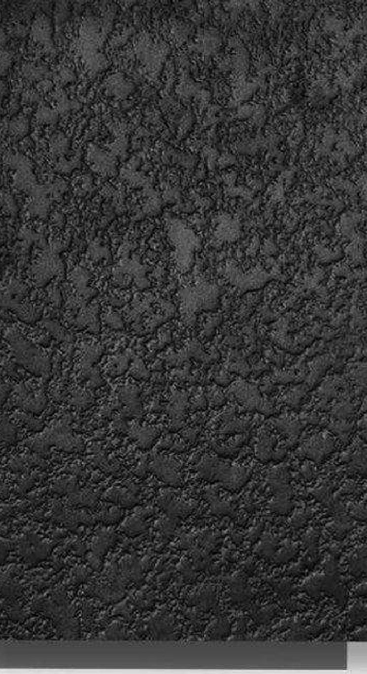 Meridian Velvet Verve Lava DM20 in Charcoal Black, rough lava-rock texture