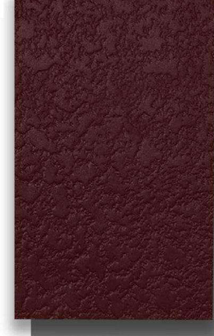 Meridian Velvet Verve Lava DM32 in Wine, rough lava-rock texture