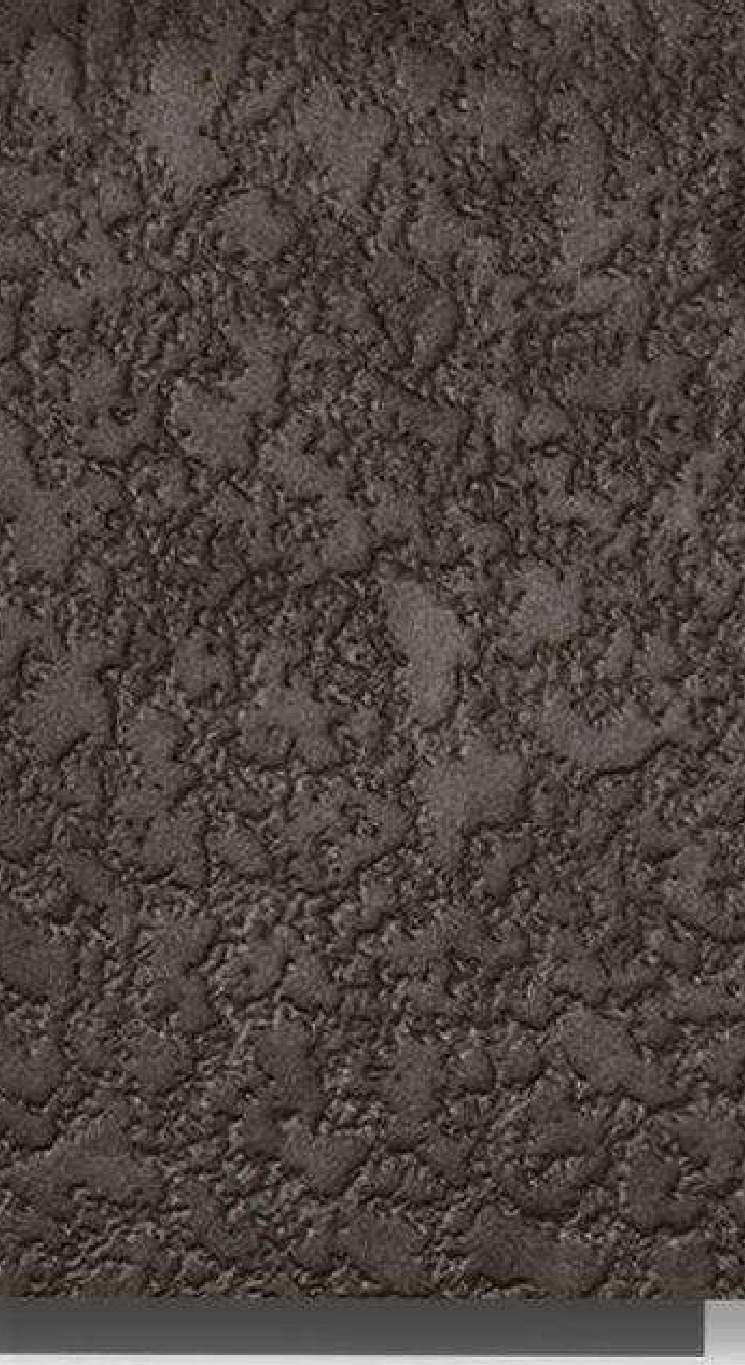 Meridian Velvet Verve Lava DM8 in Walnut, rough lava-rock texture