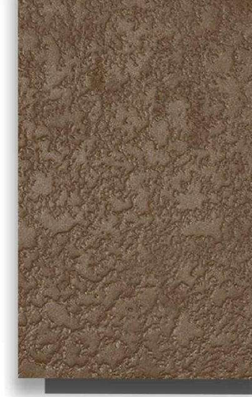 Meridian Velvet Verve Lava DM9 in Coffee, rough lava-rock texture