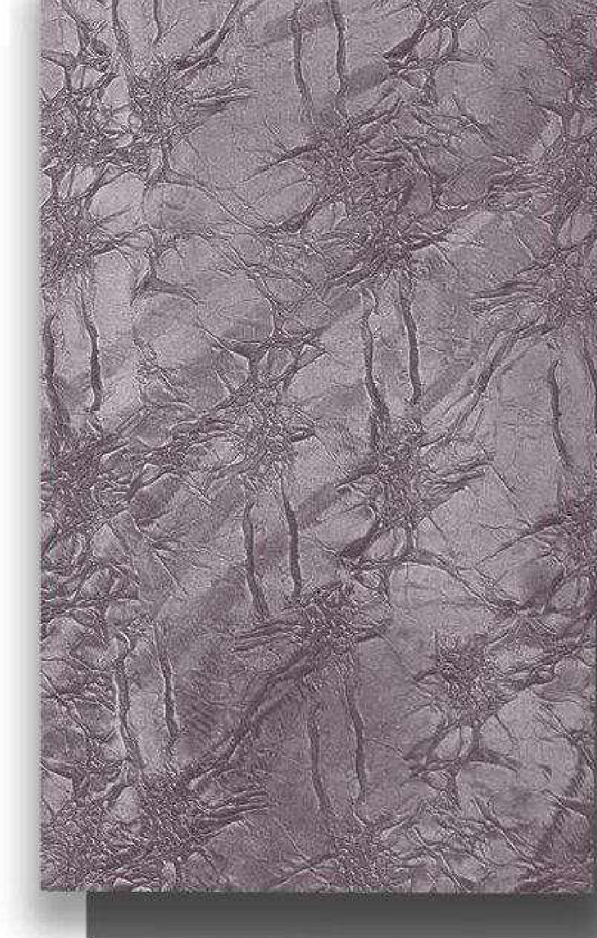 Meridian Velvet Verve Leatherline 35 in Deep Mauve, stitched leather-grain relief