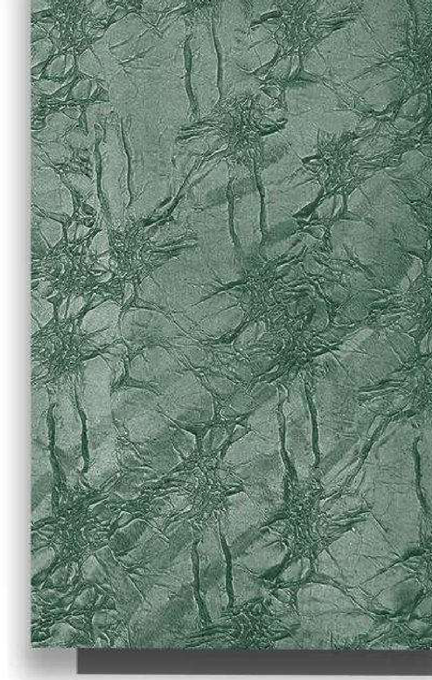 Meridian Velvet Verve Leatherline DM17 in Forest Green, stitched leather-grain relief