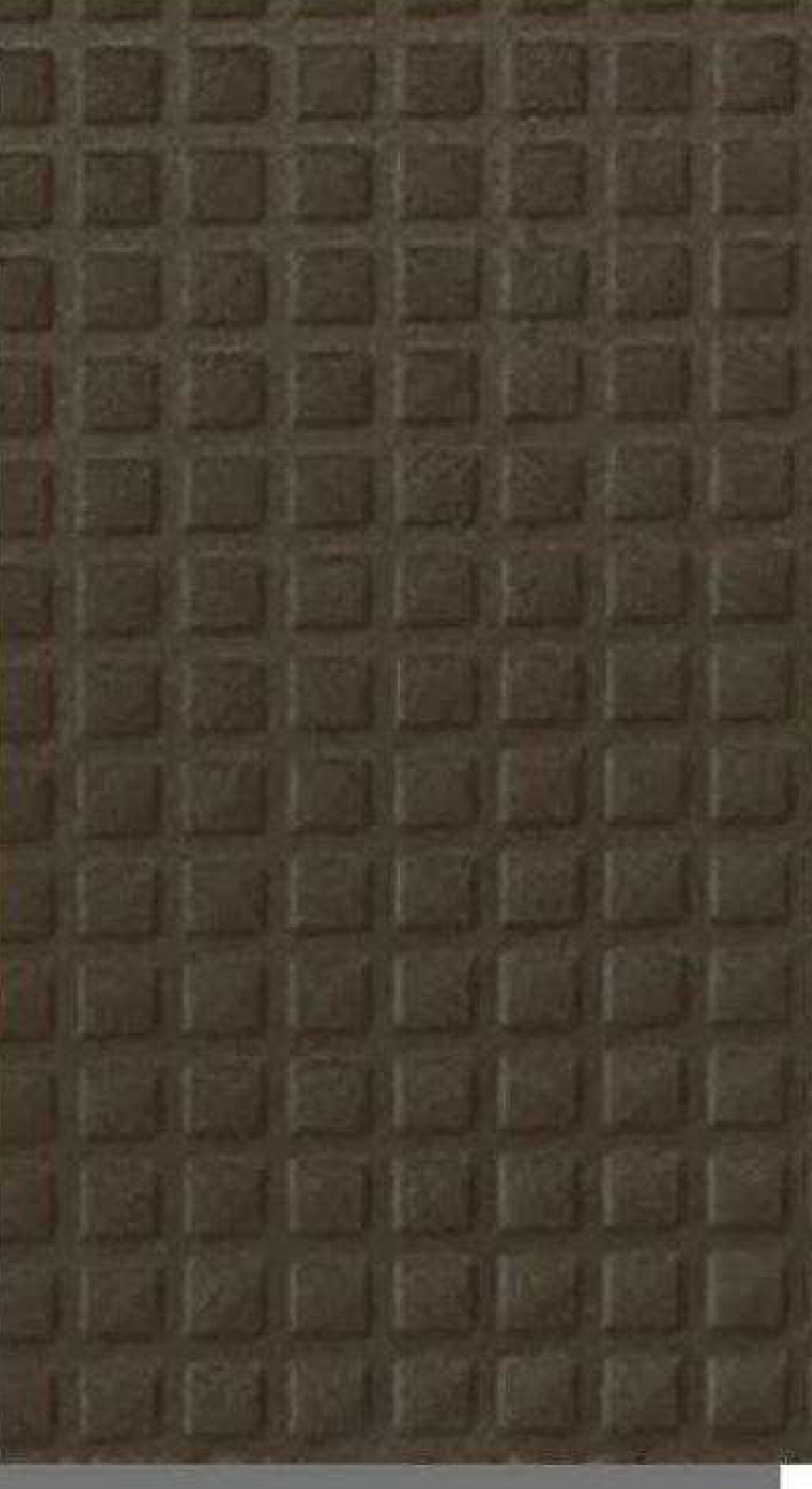 Meridian Velvet Verve Square DM10 in Dark Chocolate, deep square coffer grid