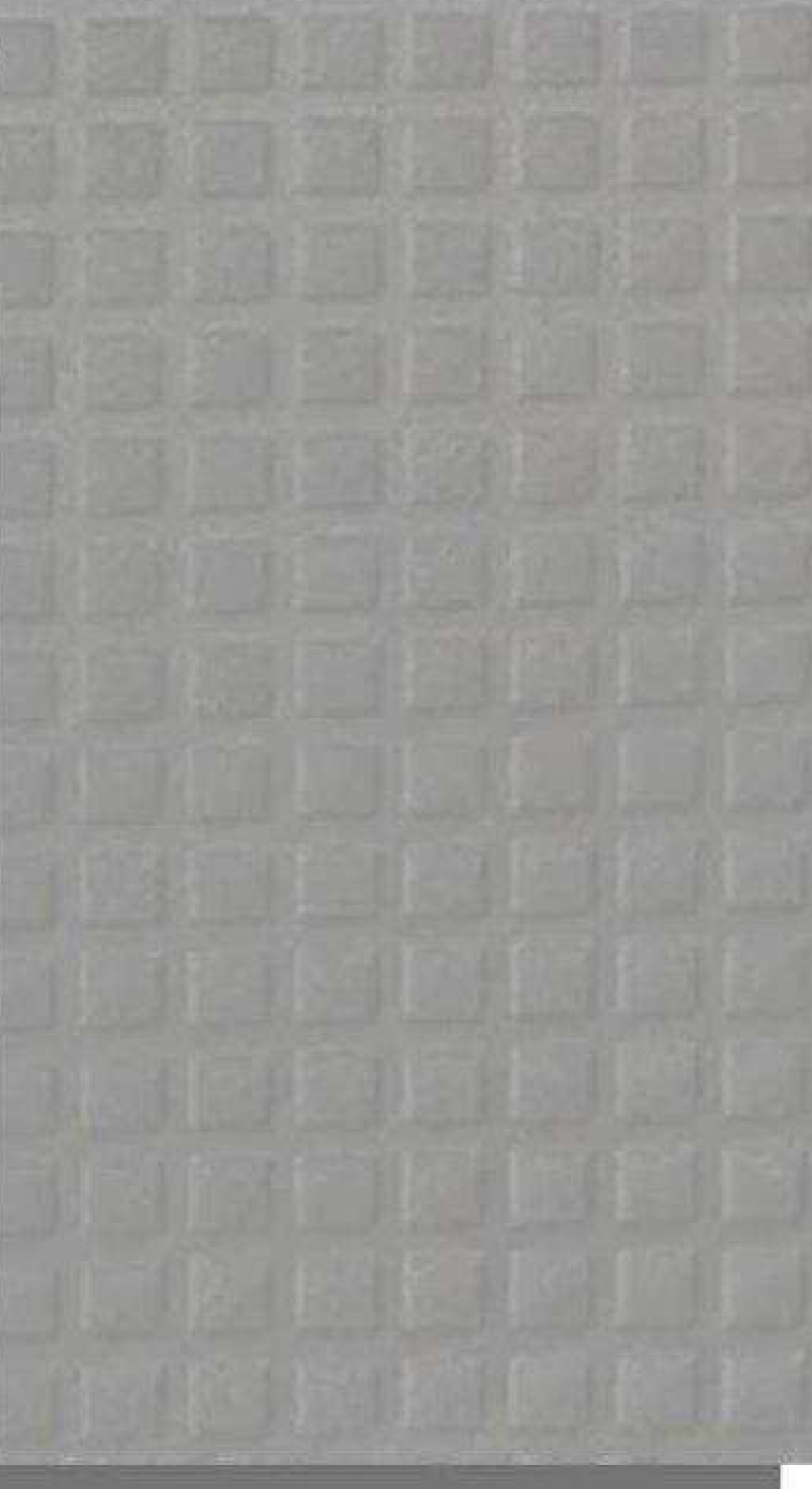 Meridian Velvet Verve Square DM6 in Light Grey, deep square coffer grid