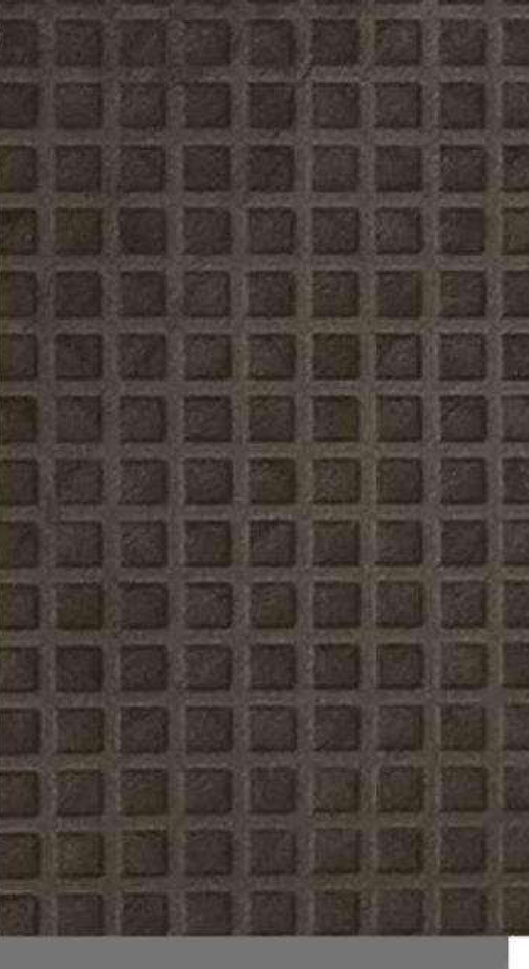 Meridian Velvet Verve Square DM8 in Walnut, deep square coffer grid