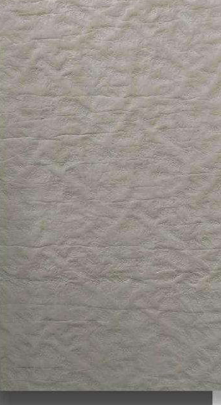 Meridian Velvet Verve Volcano 30 in Pearl Grey, crumpled volcanic texture