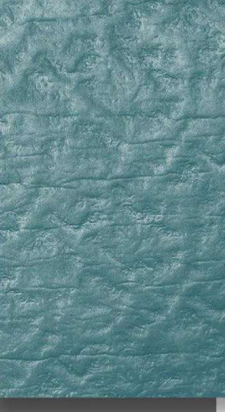 Meridian Velvet Verve Volcano DM18 in Teal, crumpled volcanic texture