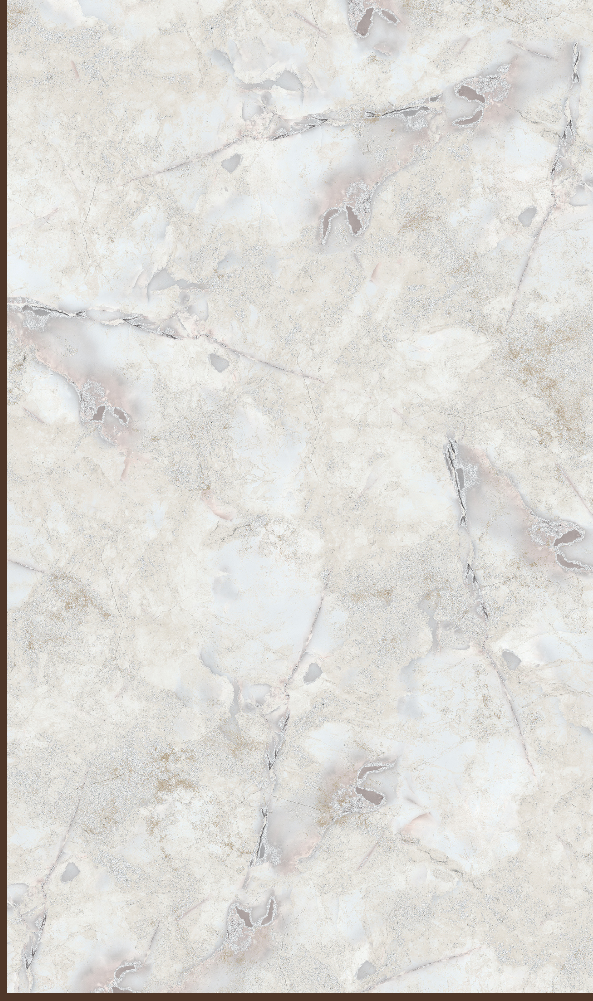 Way To Zero Blush Grey Marble digital laminate, a light grey-white marble with soft pink undertones and fine grey veining