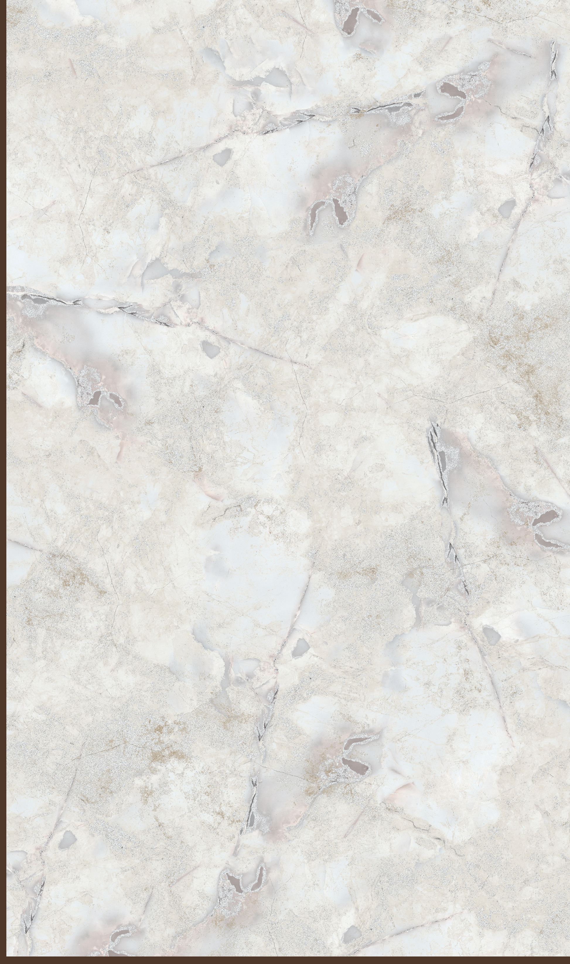 Way To Zero Blush Grey Marble digital laminate, a light grey-white marble with soft pink undertones and fine grey veining, in a structured matte finish
