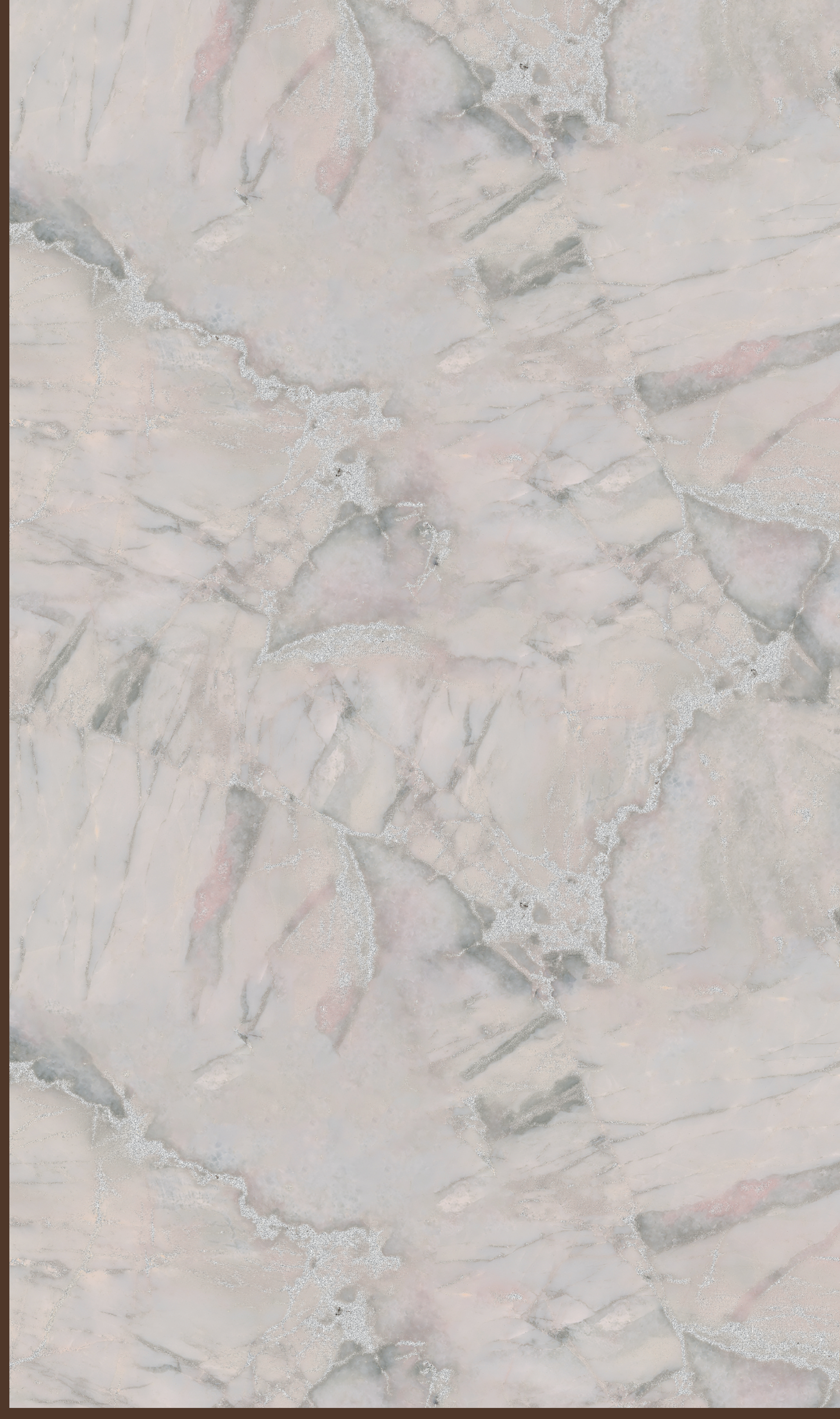 Way To Zero Rosewood Grey Marble digital laminate, a grey marble with soft pink undertones and fine dark veining, in a structured matte finish