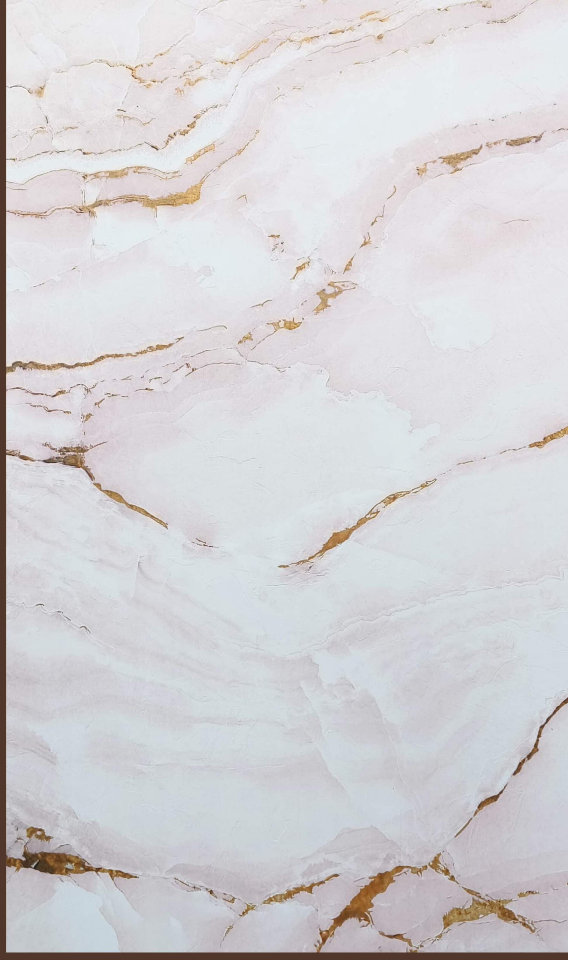 Way To Zero Blush Gold Marble digital laminate, a soft blush-pink marble with bold gold veining