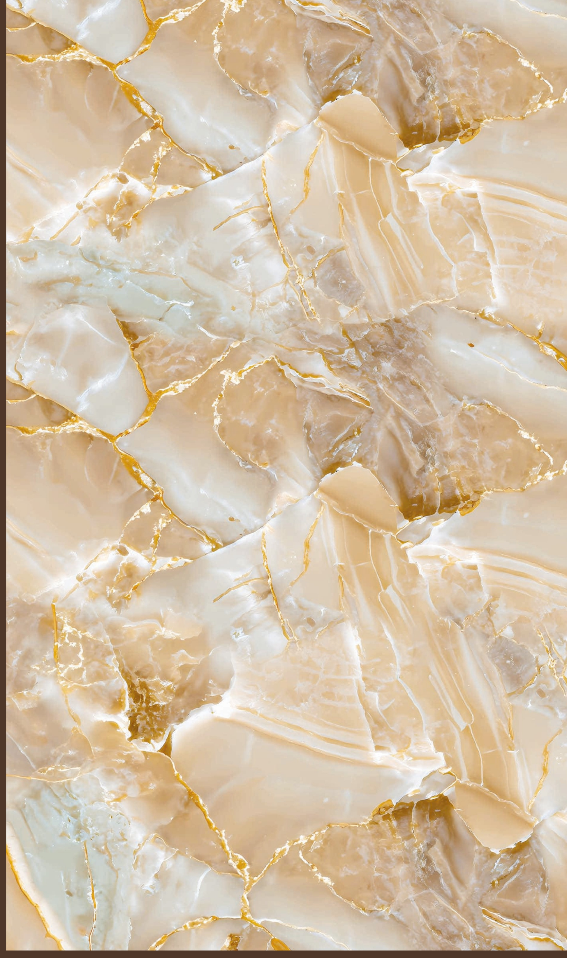 Way To Zero Golden Sand Onyx digital laminate, a cream and gold onyx pattern with a dense network of bright gold veins