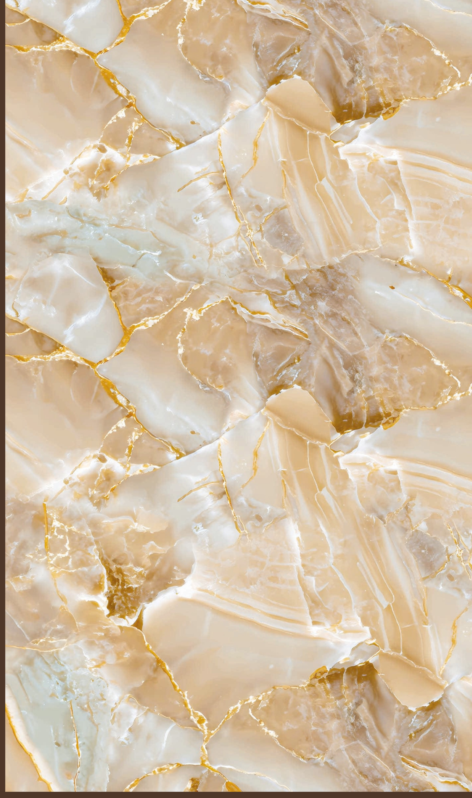 Way To Zero Golden Sand Onyx digital laminate, a cream and gold onyx pattern with a dense network of bright gold veins