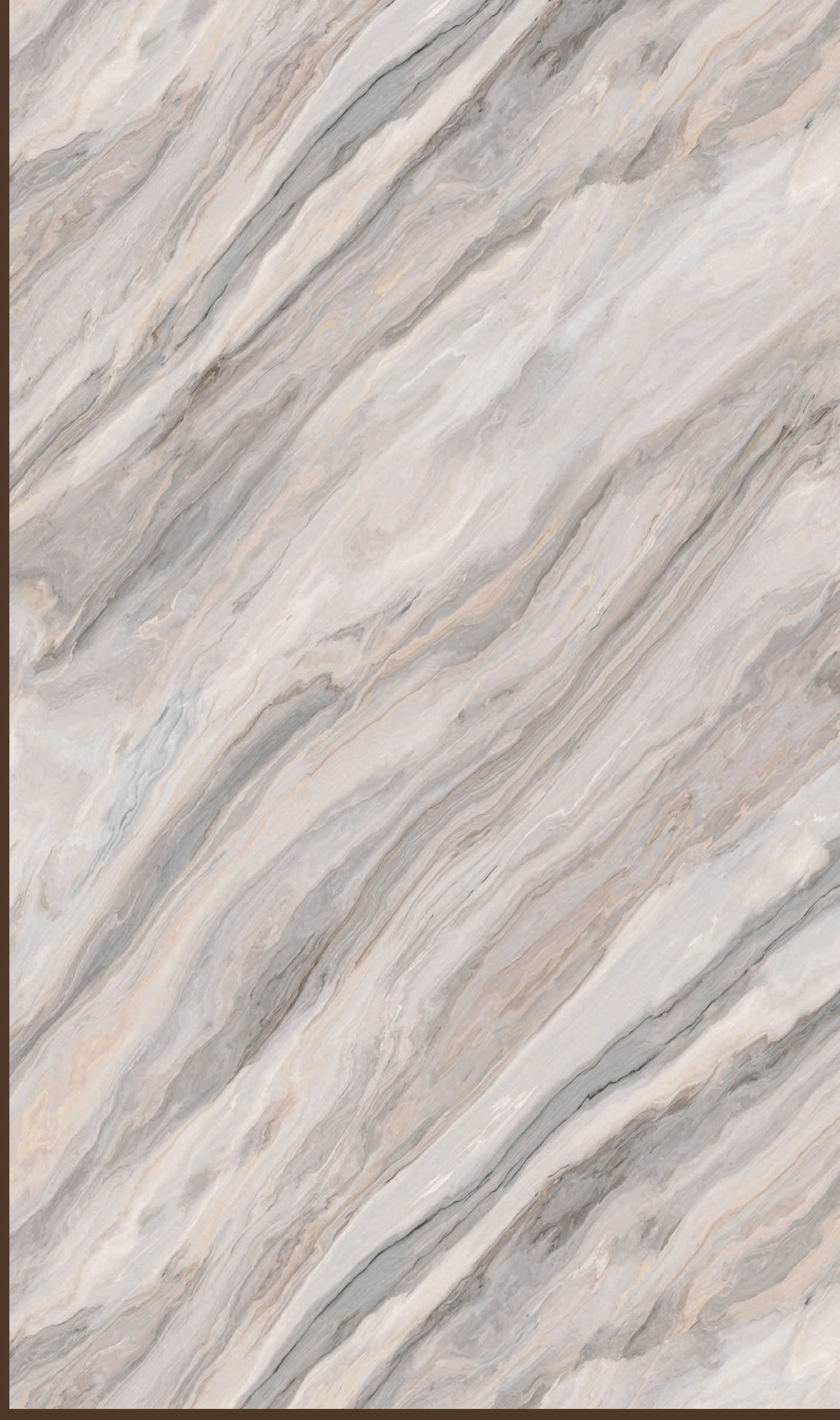 Way To Zero Dune Drift Marble digital laminate, a grey-beige marble with soft diagonal veining and warm undertones