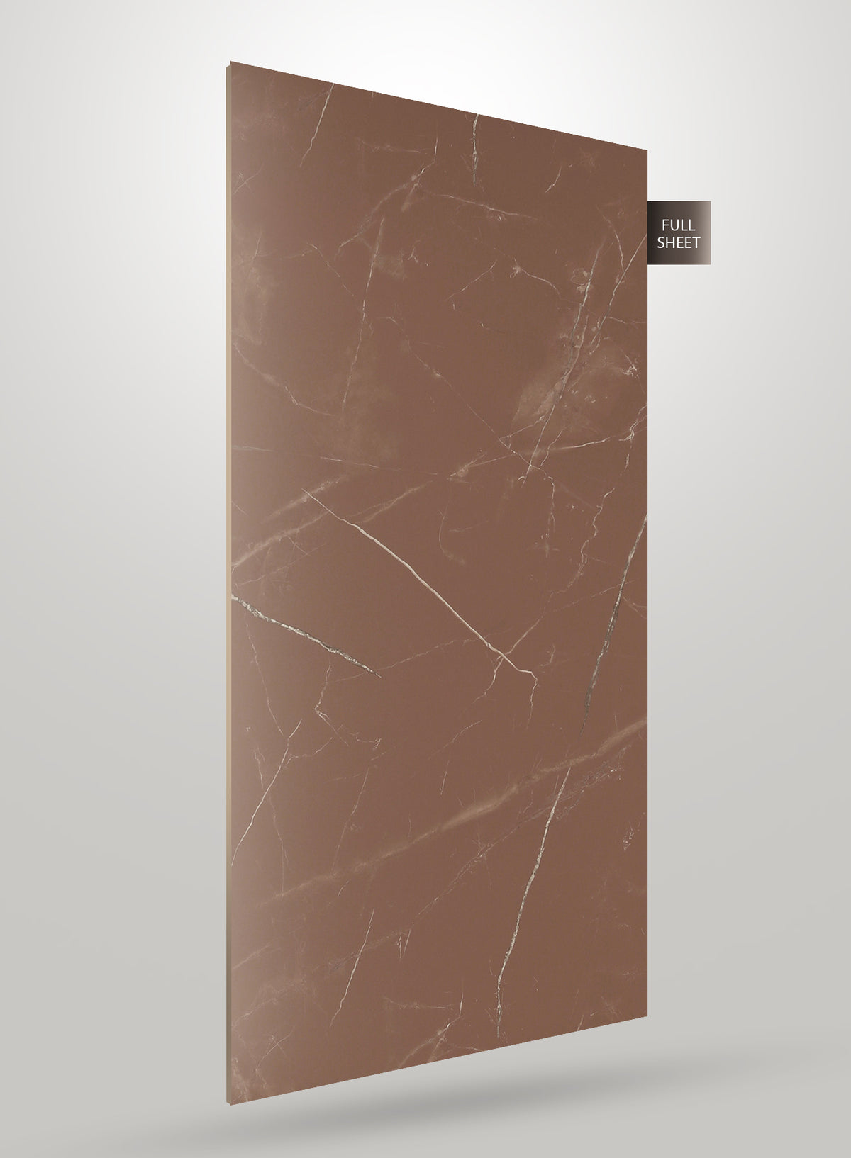 Decorative Brown Marble & Stone Matte Laminate