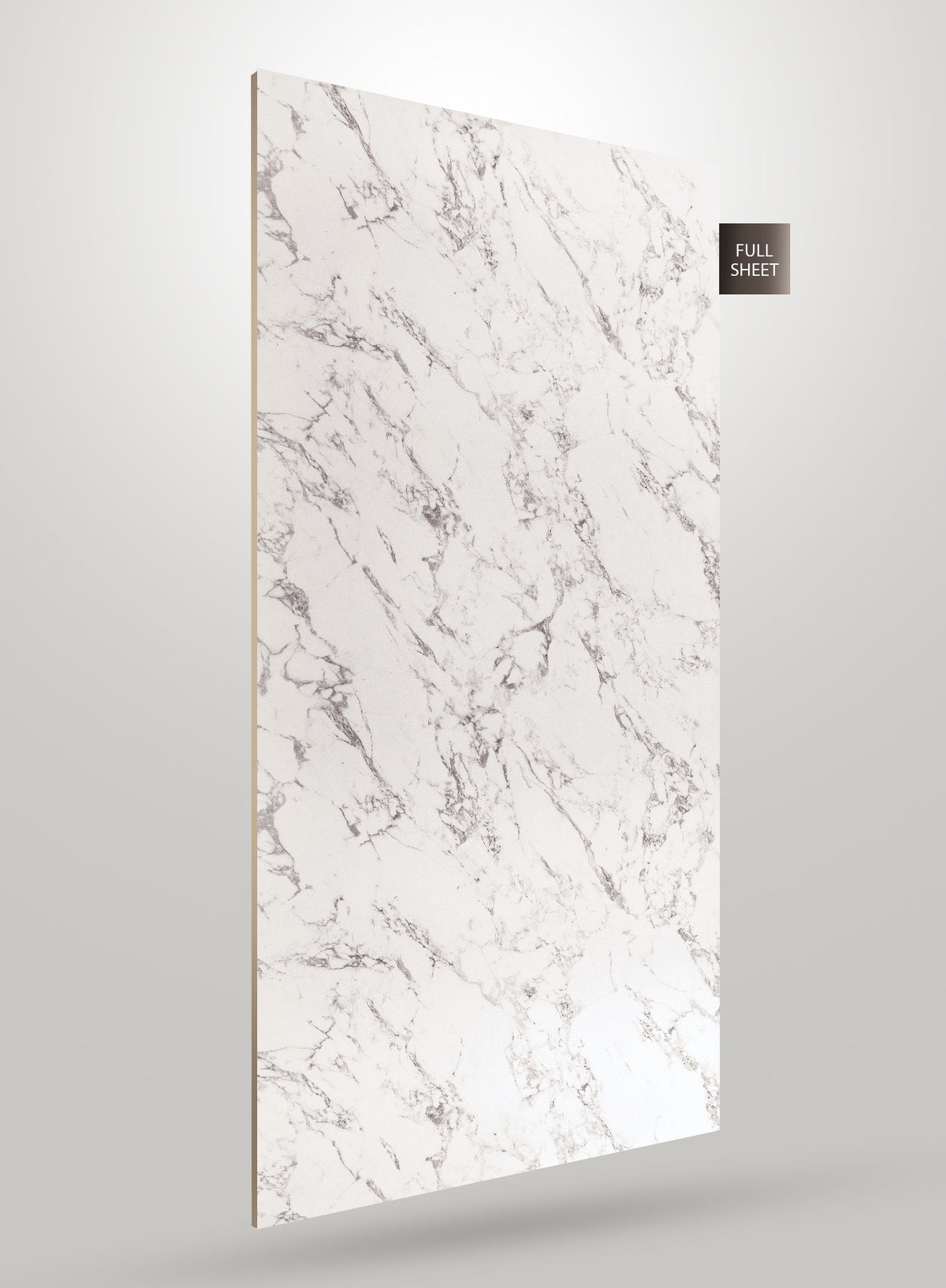 Decorative White Marble & Stone Matte Laminate