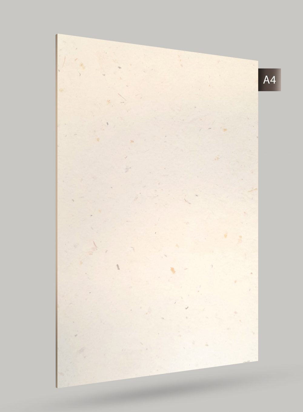 Ivory marble laminate with matte finish and subtle speckles, displaying a smooth stone texture and soft sheen.
