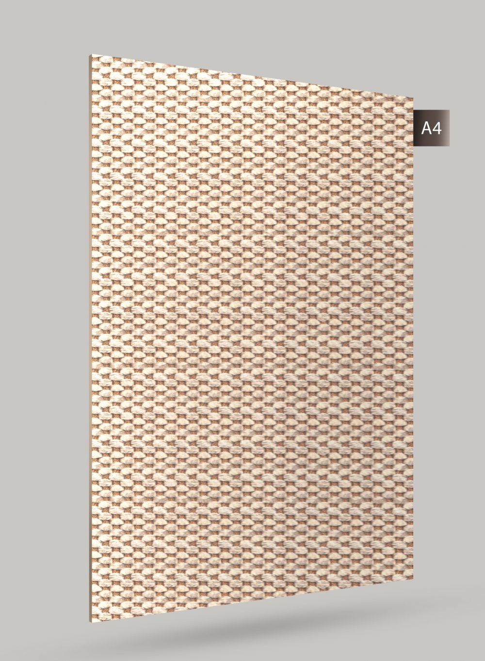 Yellow fabric laminate with woven pattern and matte finish, showing textured surface and subtle sheen.