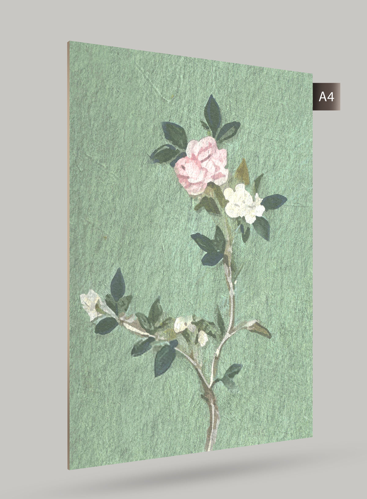 Decorative Green Patterned Matte Laminate