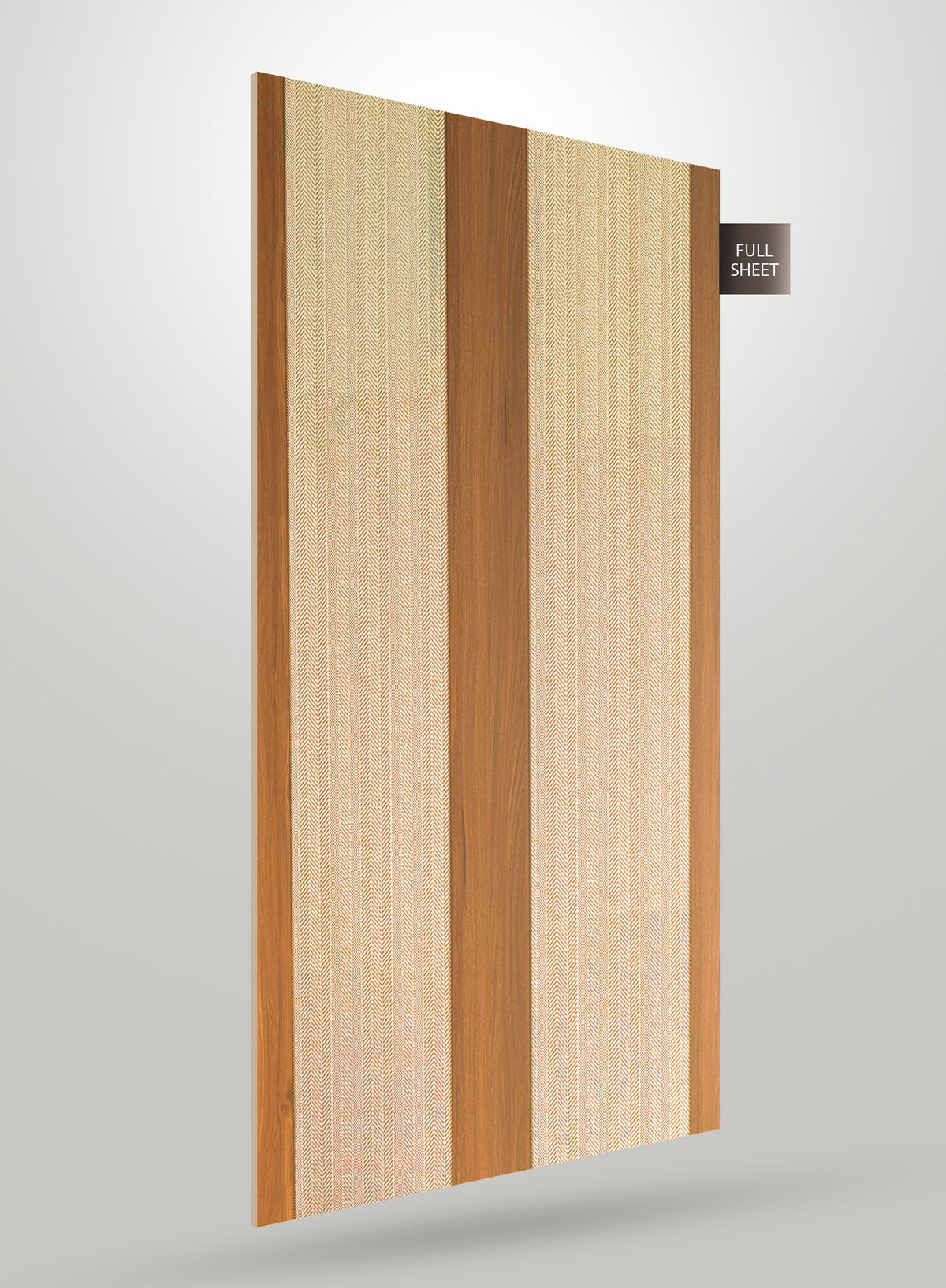 Decorative Beige Geometric Design Matte Laminate
