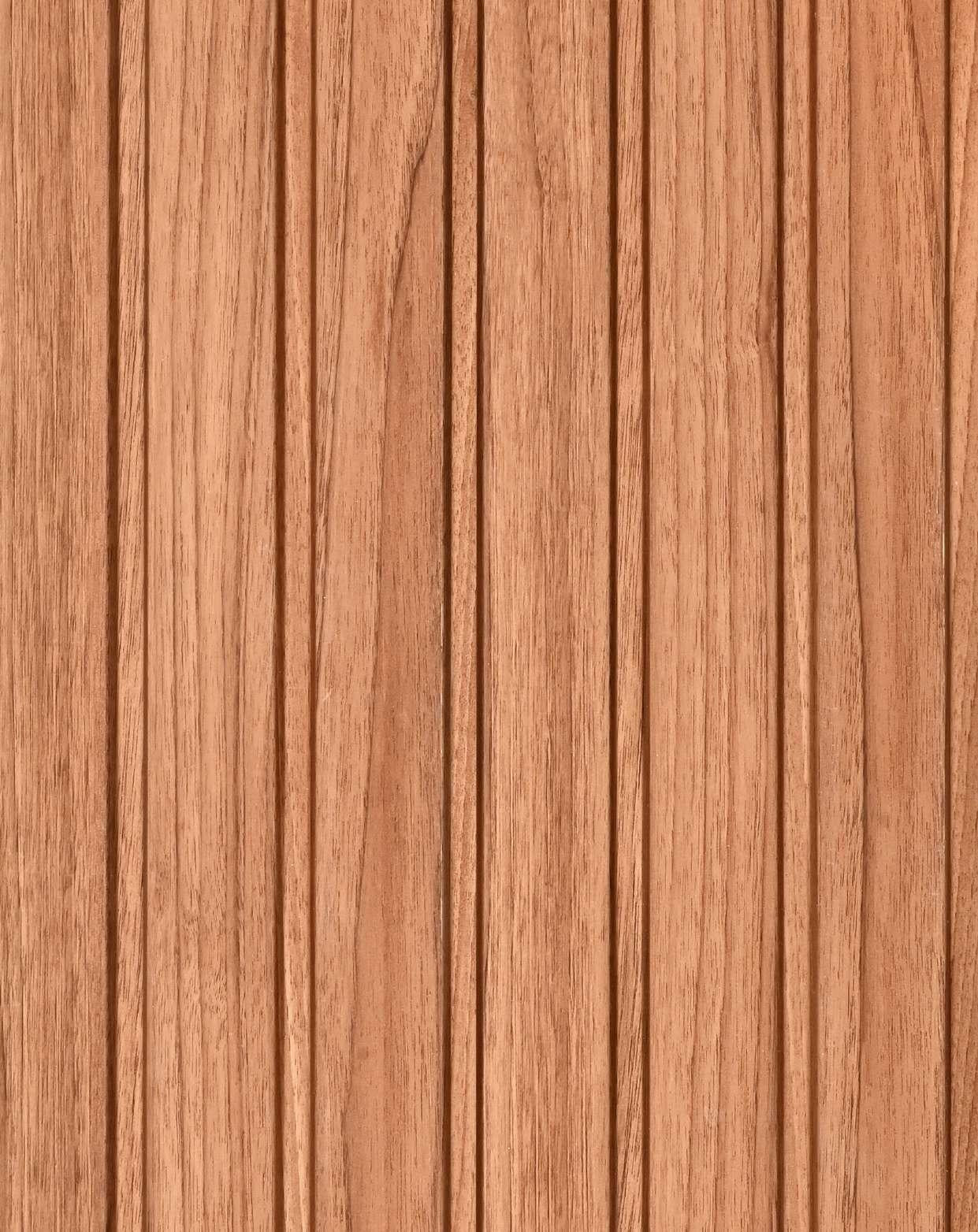 Next Level Louvers Armani Brown Wooden Louver Panel Louvers 8x0.40 ft Brown 948882