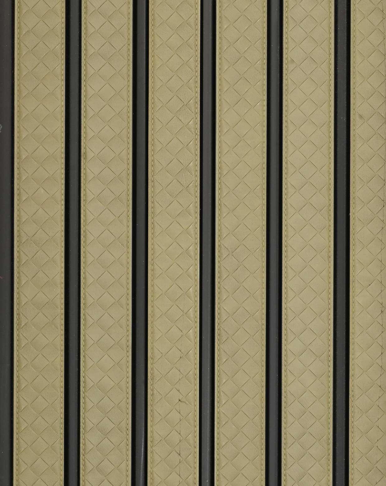 Next Level Louvers Strap Pattern Louver Panel Louvers 8x0.40 ft Beige 948883