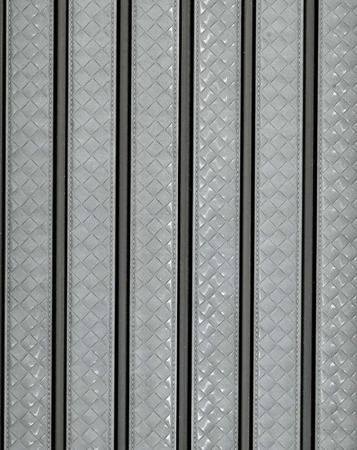 Next Level Louvers Armani Grey Strap Louver Panel Louvers 8x0.40 ft Grey 948887