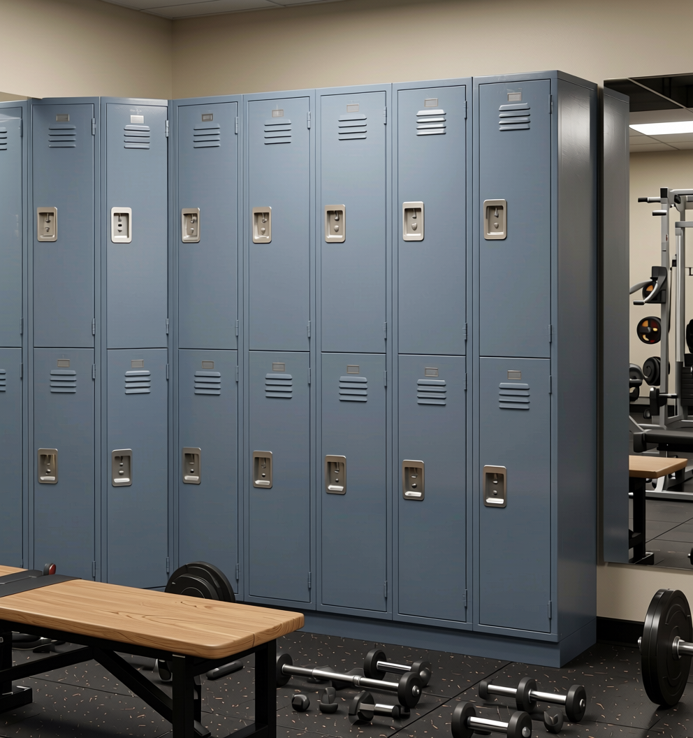 Plain Laminate 8x4 ft Matte 1 mm - LM 18428 — application view in a gym