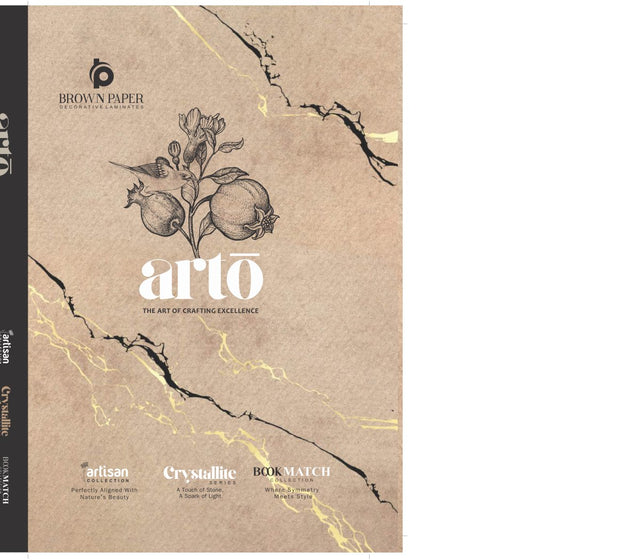 Brown Paper Arto — 3-in-1 Coordinated Laminates cover
