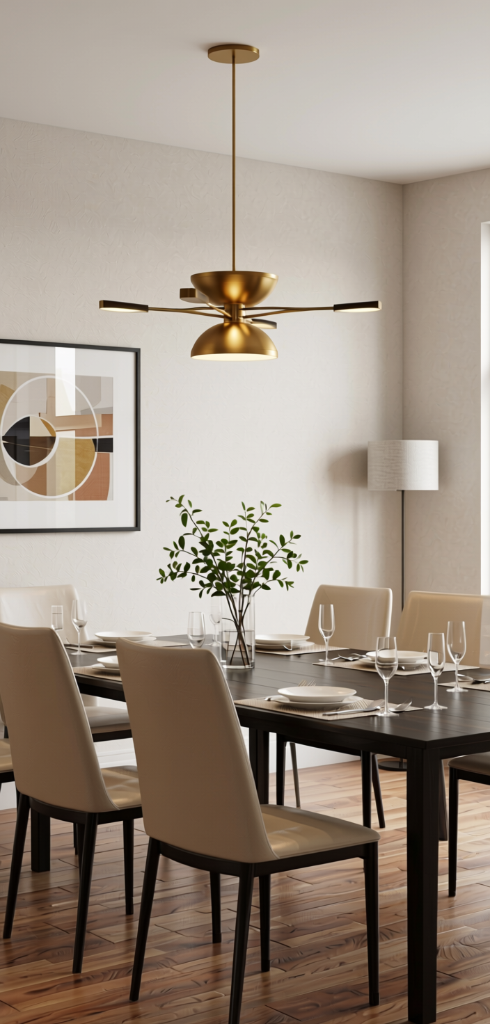 Off White Wood Wall Panel 8x4 ft Suede 1.0 mm - 108 SU — application view in a dining room
