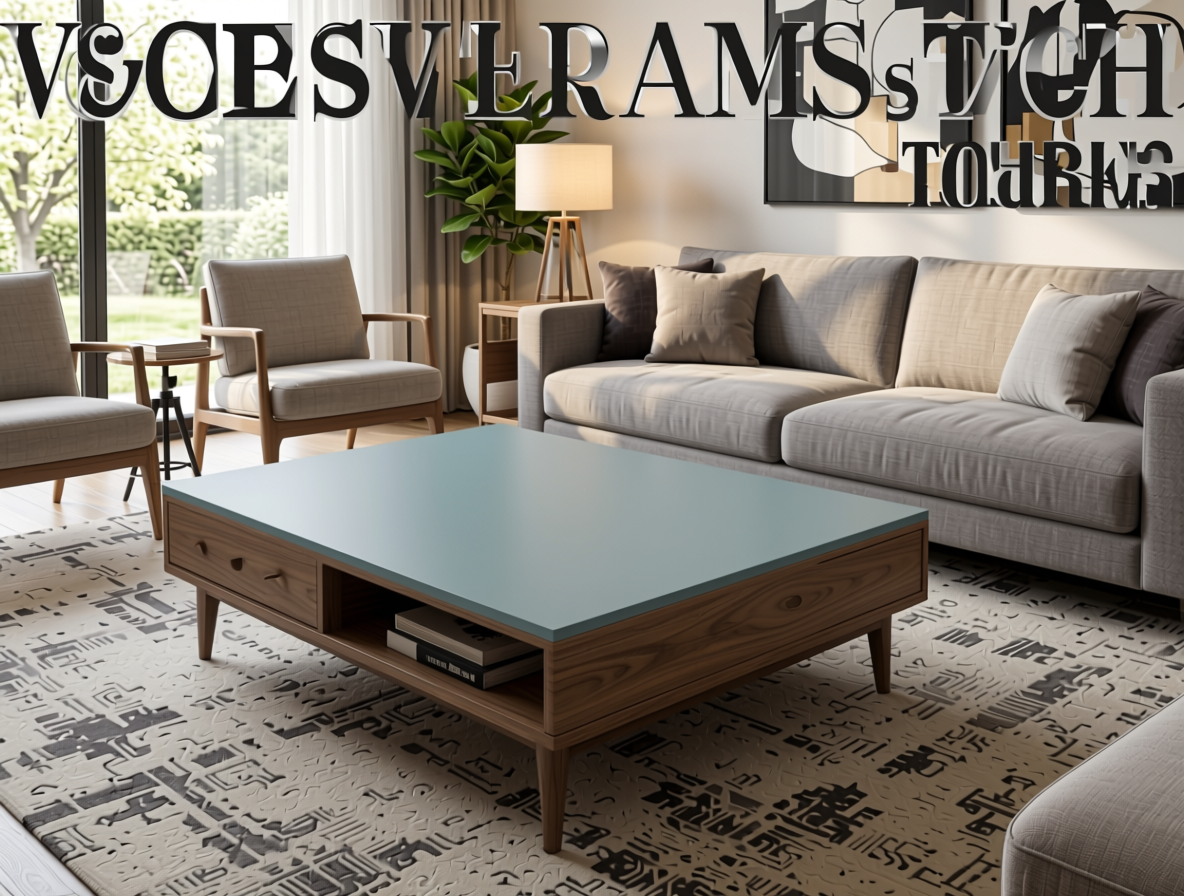 Flint Plain Laminate 8x4 ft Super Matte 1 mm - 1974 SMT — application view in a contemporary living room