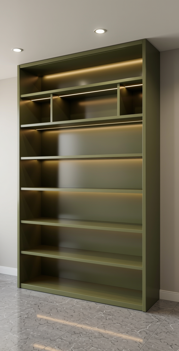 Brazen Breeze Plain Laminate 8x4 ft Texture 1 mm - CF 243 — application view in a creative studio