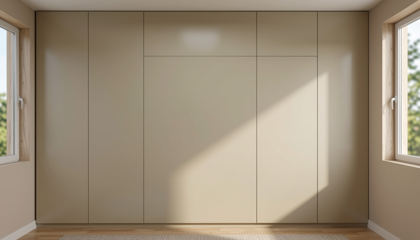 Plain Laminate 8x4 ft Matte 1 mm - LM 12748 — application view in a serene study