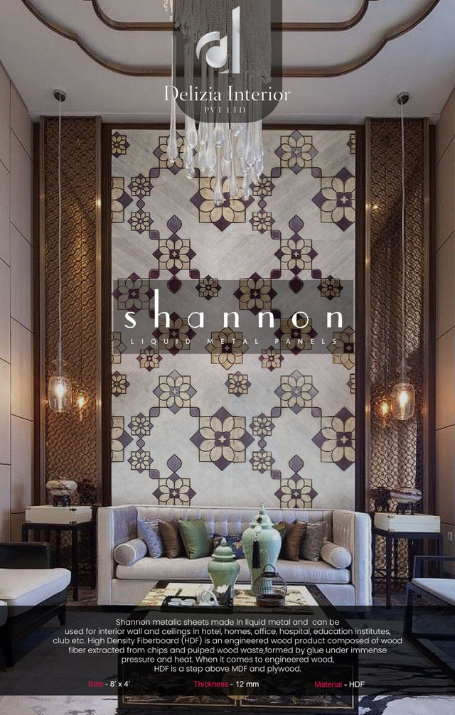 Delizia Shannon Liquid Metal Panels cover