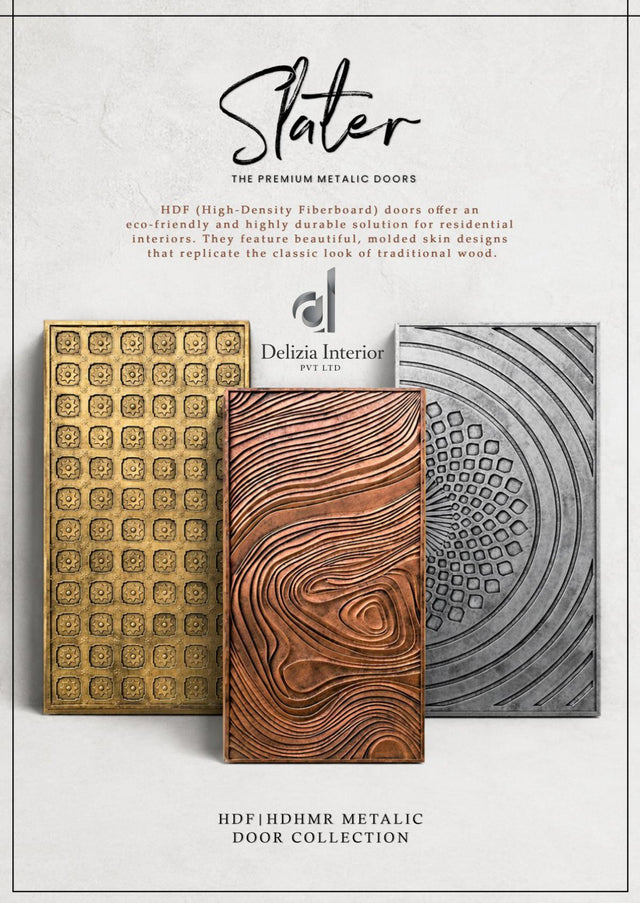 Delizia Slater Metallic Doors cover