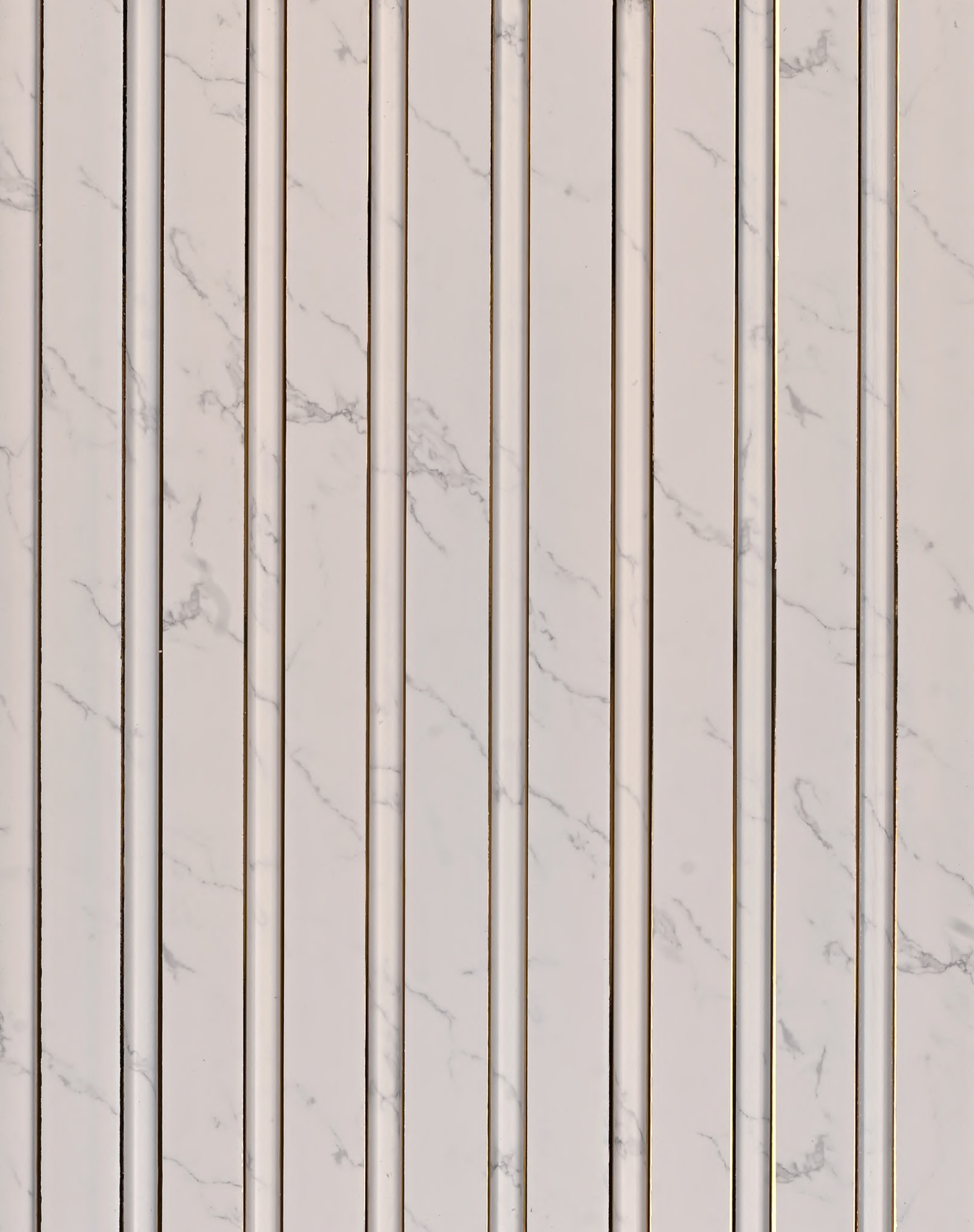 Next Level Louvers Economic White Marble & Stone Louver Panel Louvers 9.50x0.75 ft White 858886