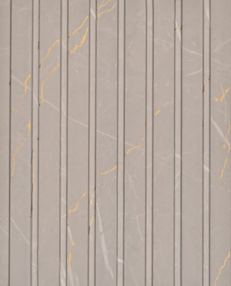 Next Level Louvers Grey Marble & Stone Louver Panel Louvers 9.50x0.75 ft Grey 868881