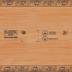 Ecotec Mr 303 Blockboard MR 8*4 ft 25 mm - GRP-ECOMR-MR-25