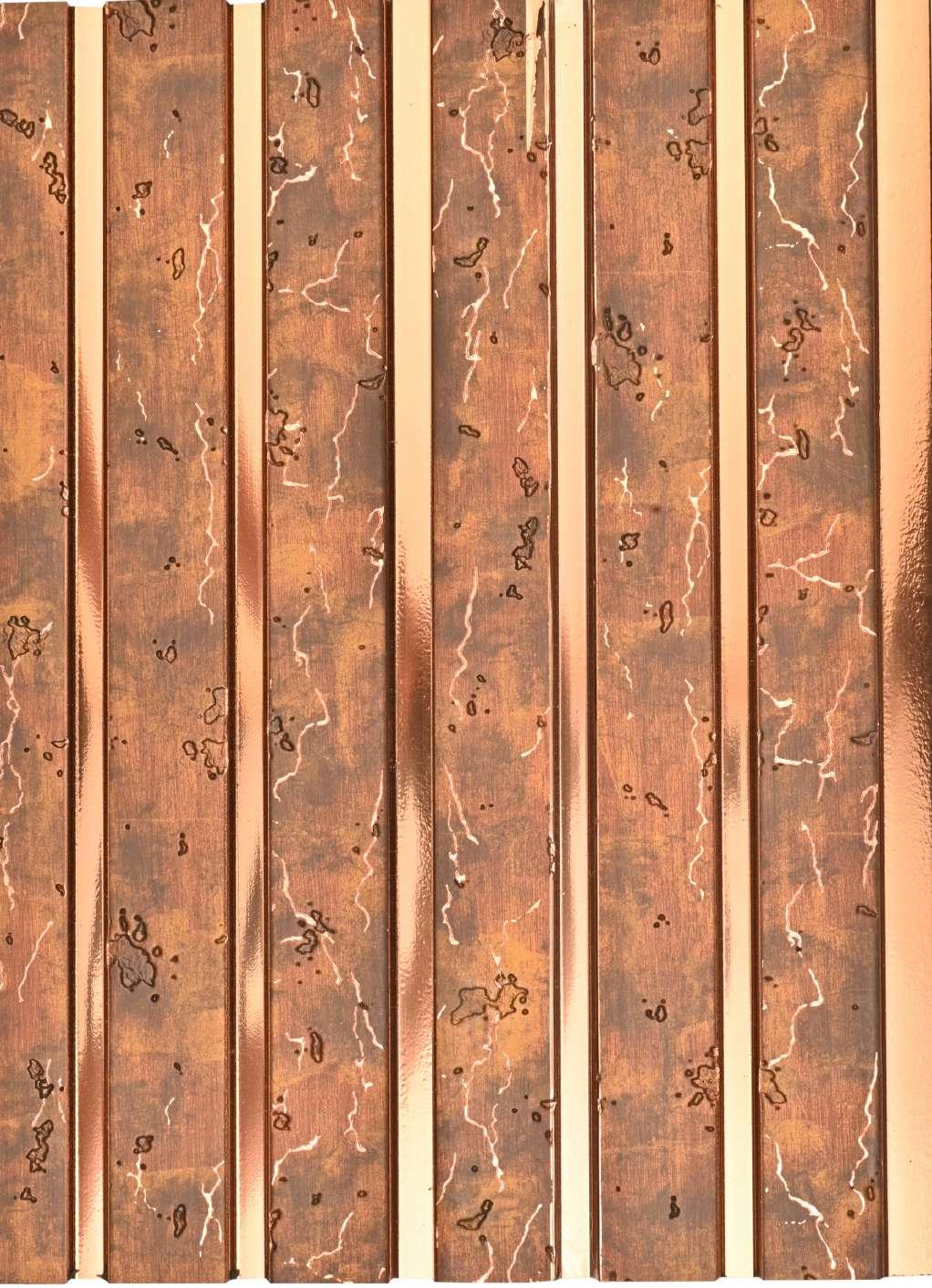 Next Level Louvers Korea Series Metallic Brown Louver Panel Louvers 8x0.39 ft Brown #428889
