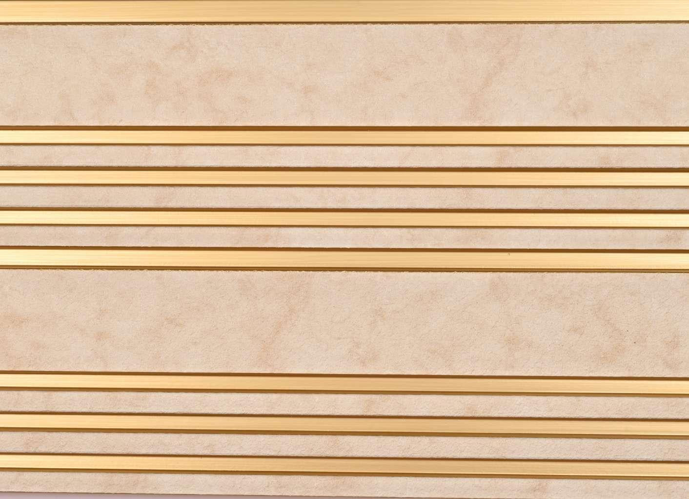 Next Level Louvers Korea Series Wood Grove Beige Louver Panel Louvers 8x0.39 ft Beige #168882