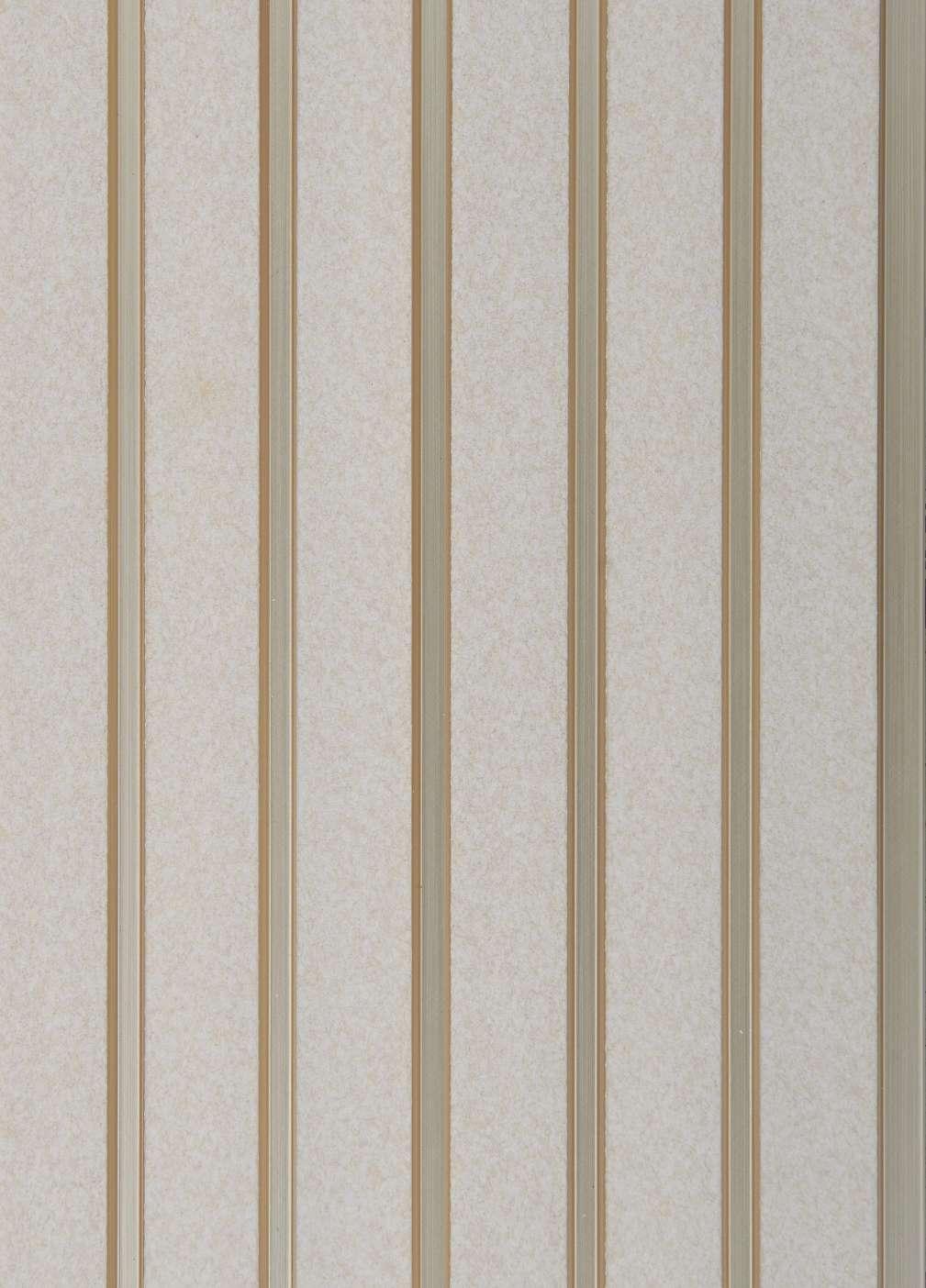 Next Level Louvers Korea Series Metallic White PVC Louver Panel Louvers 8x0.39 ft White #918883
