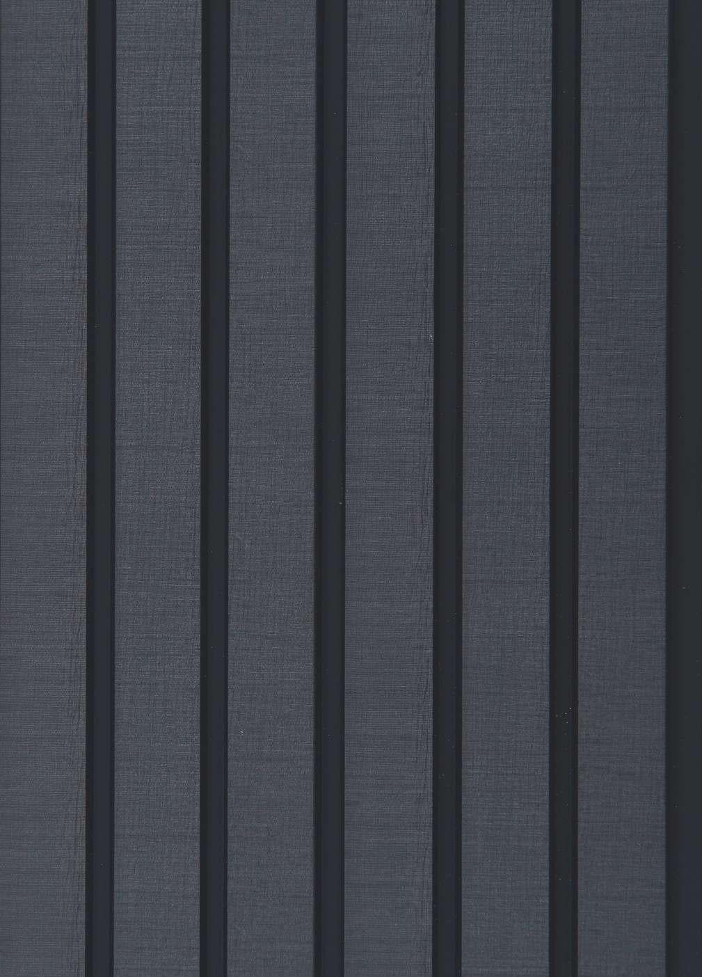 Next Level Louvers Korea Series Fluted Grey Wall Panel Louvers 8x0.39 ft Grey #918886