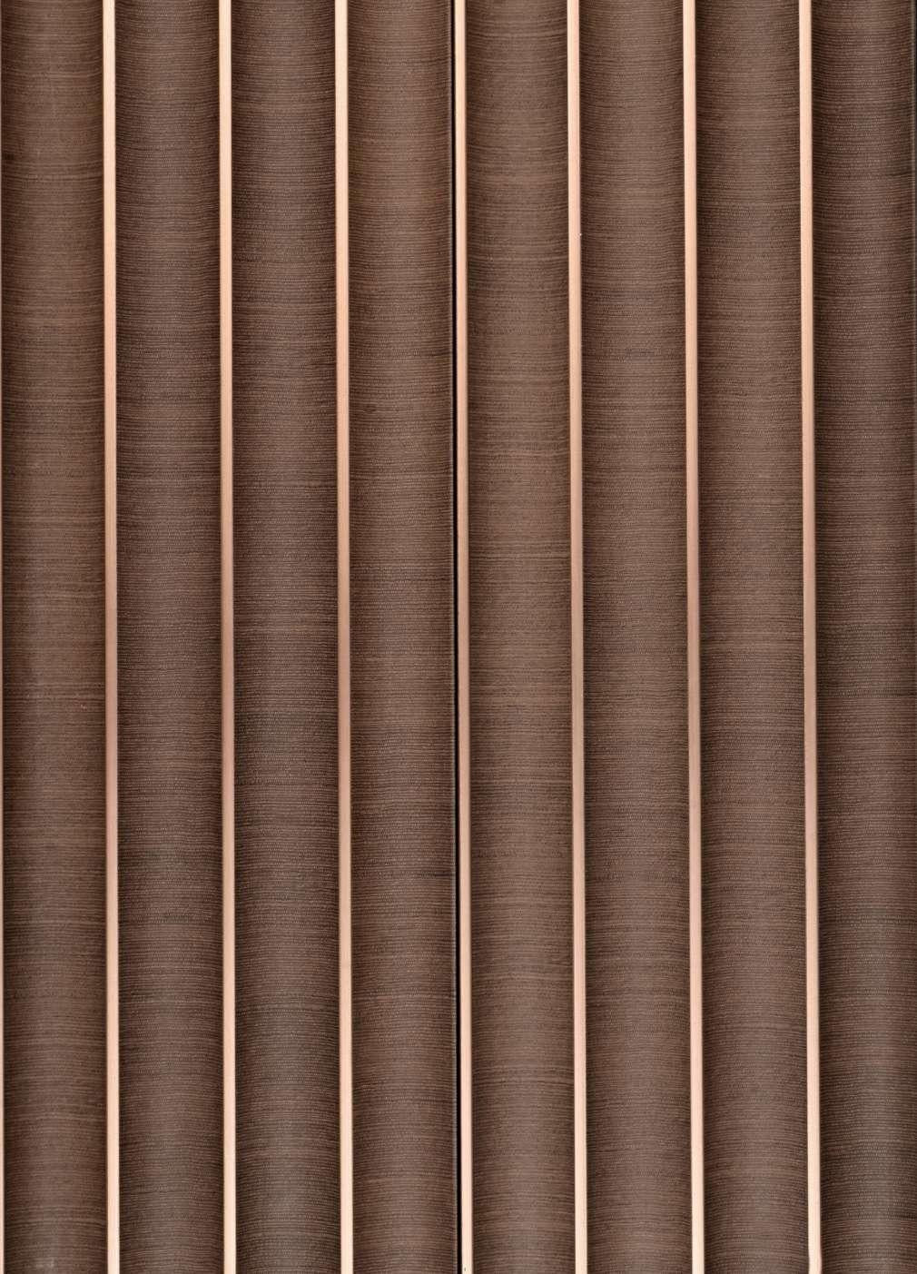 Next Level Louvers Korea Series Exotic Brown Louver Panel Louvers 8x0.39 ft Brown #978886