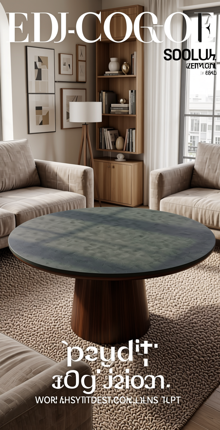 Plain Laminate 8x4 ft Suede 1 mm - 22223 Caribe — application view in a living room