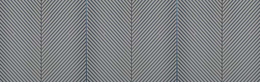 Trend Laminates XL Louvers Decorative Wall Panel 8x1 ft designer Grey 1275_XL
