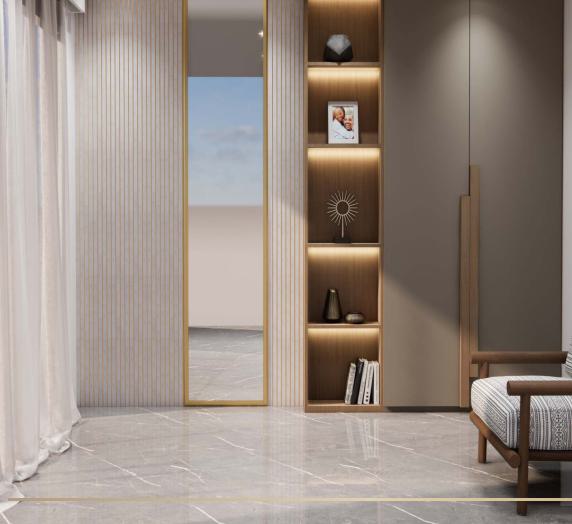 Trend Laminates XL Louvers Decorative Wall Panel 8x1 ft designer White 1280_XL