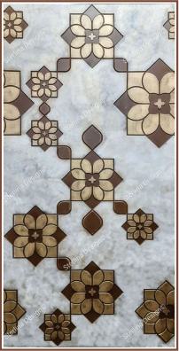 Shannon Texture Finish Liquid Metal Hdf Decorative Wall Panel Designer Multi Colour 8x4 Ft - 21003