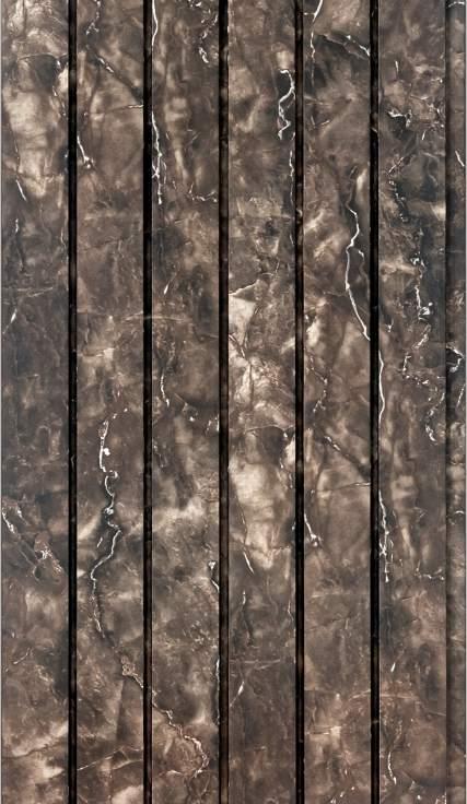 Cassa Series Marble Panel Designer Louvers Wenge 8x0.5 Ft - 3365